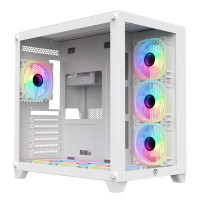 PC Power ICEBERG V2 White 650W With PSU AND 7 FANS